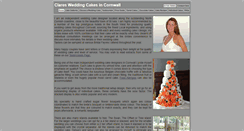 Desktop Screenshot of clarescakes.co.uk